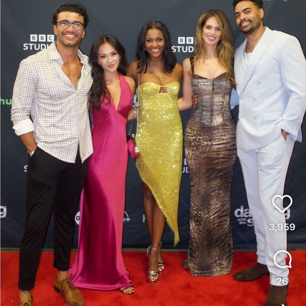 Camila Coelho Mackenzie Midi Dress in Limoncello